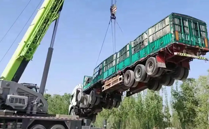 襄都区道路脱困救援案例